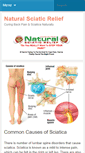 Mobile Screenshot of natural-sciatic-relief.com